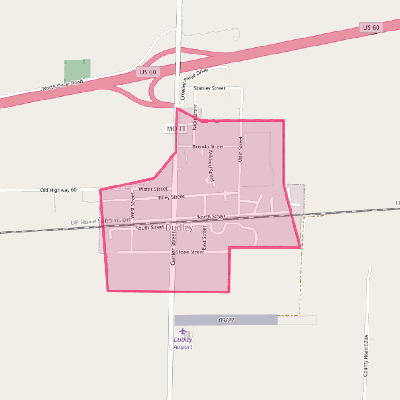 Map of Dudley