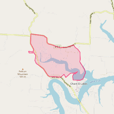 Map of Eagle Rock