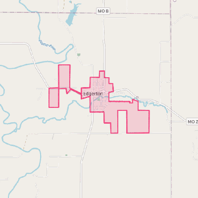 Map of Edgerton