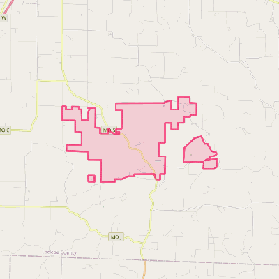 Map of Evergreen