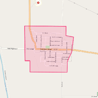 Map of Fairfax