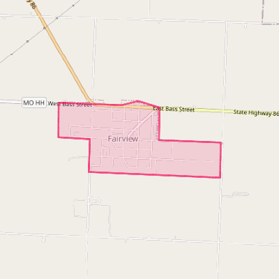 Map of Fairview