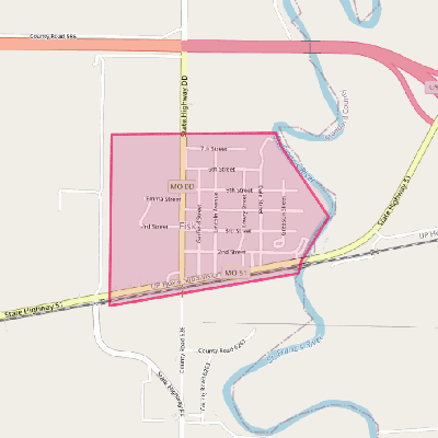 Map of Fisk