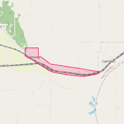 Map of Fleming