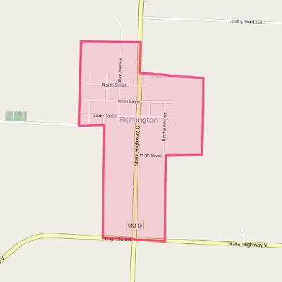 Map of Flemington