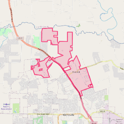 Map of Flint Hill