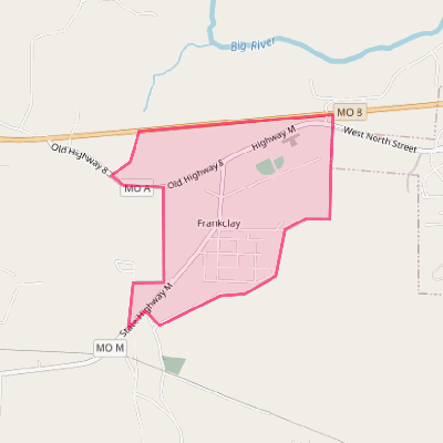 Map of Frankclay