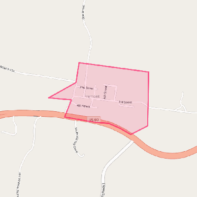 Map of Fremont