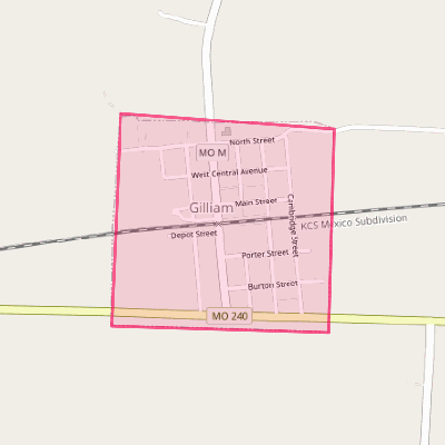 Map of Gilliam