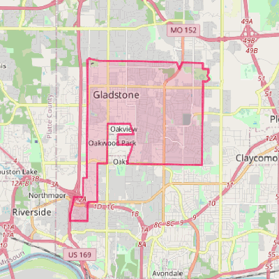 Map of Gladstone