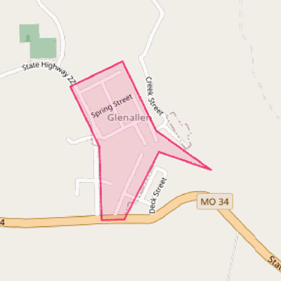 Map of Glen Allen