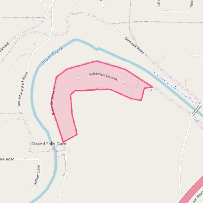 Map of Grand Falls Plaza