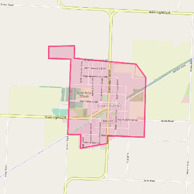 Map of Green Ridge