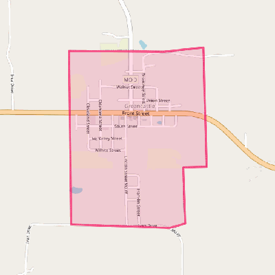 Map of Greencastle