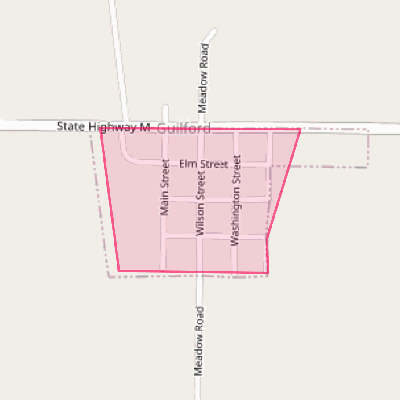 Map of Guilford