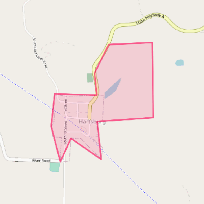 Map of Hartsburg