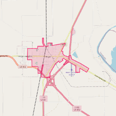 Map of Hayti