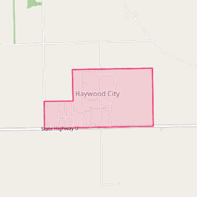 Map of Haywood City