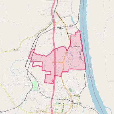 Map of Herculaneum