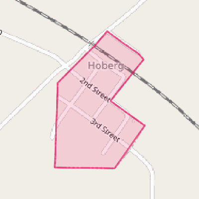 Map of Hoberg