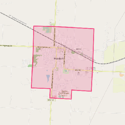 Map of Holden