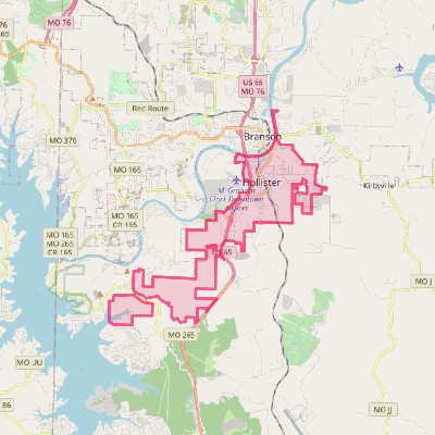 Map of Hollister