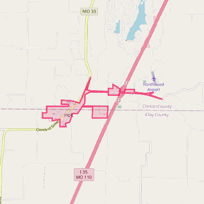 Map of Holt