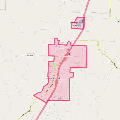 Map of Holts Summit