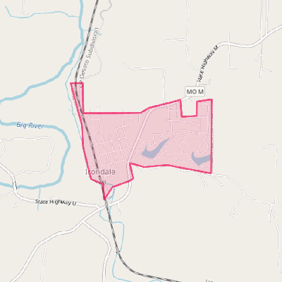 Map of Irondale