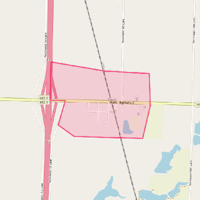 Map of Irwin