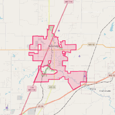 Map of Kearney