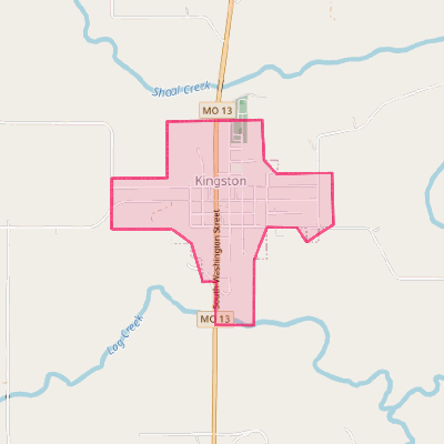 Map of Kingston