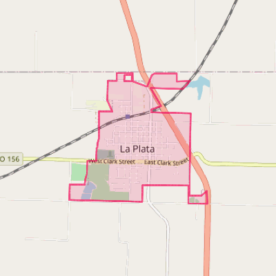 Map of La Plata