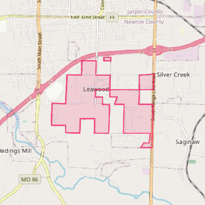 Map of Leawood