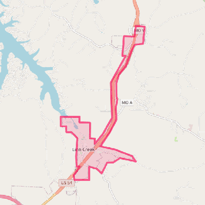 Map of Linn Creek