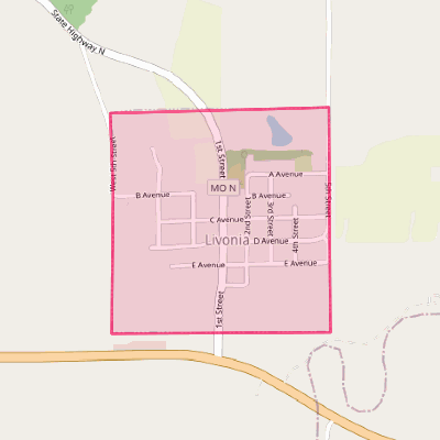 Map of Livonia