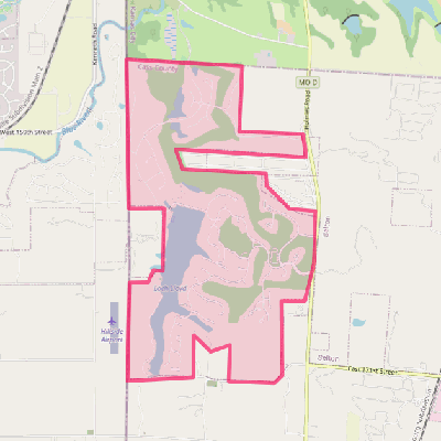 Map of Loch Lloyd