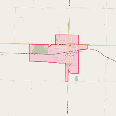 Map of Lockwood