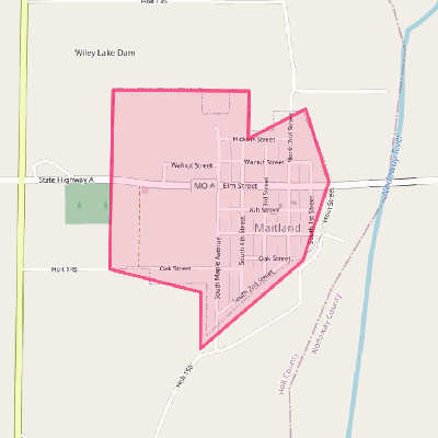 Map of Maitland