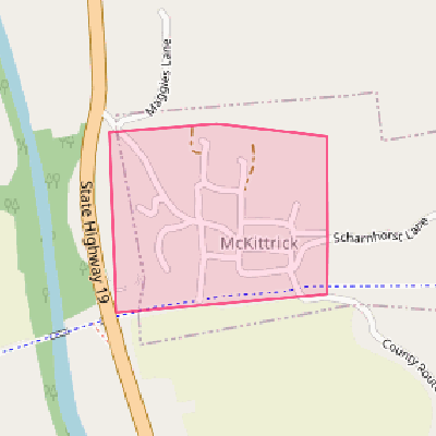 Map of McKittrick