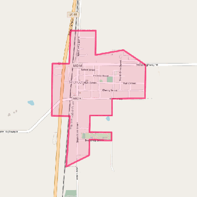 Map of Mercer