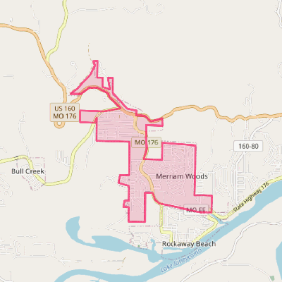 Map of Merriam Woods