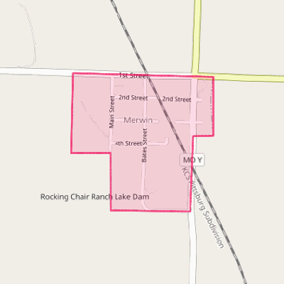 Map of Merwin