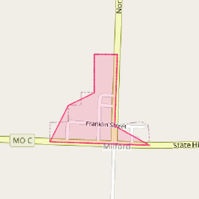 Map of Milford