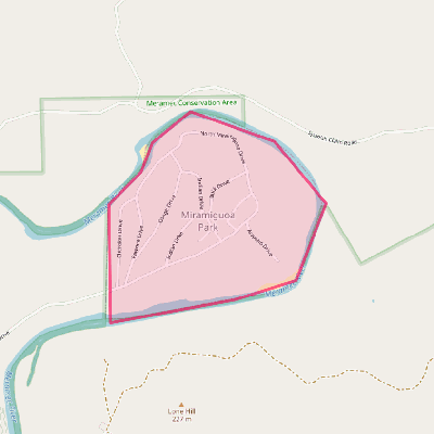 Map of Miramiguoa Park