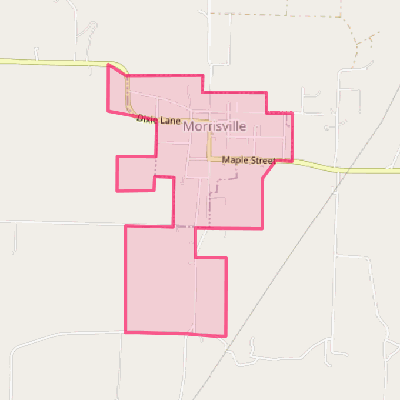 Map of Morrisville