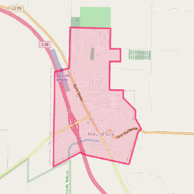 Map of Mound City