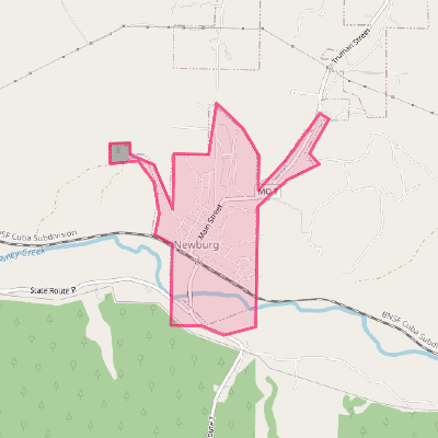 Map of Newburg