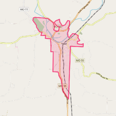 Map of Noel