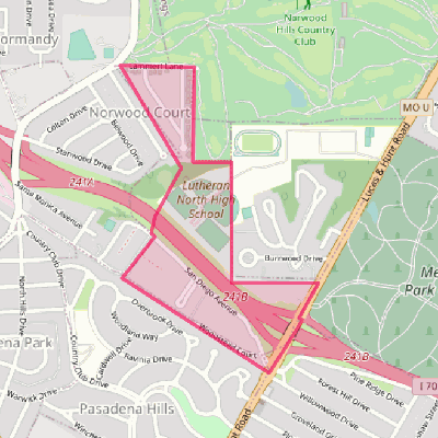 Map of Norwood Court